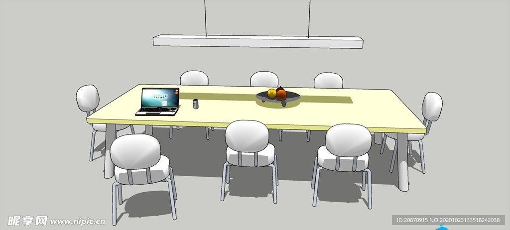 SU会议桌模型