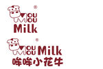 哞哞小花牛LOGO