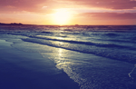 大海夕阳