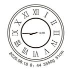 时钟雕刻 表