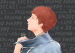卡通创意人物配图插画