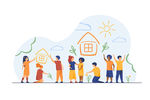 学校素材 学生 教师