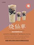 烧仙草海报