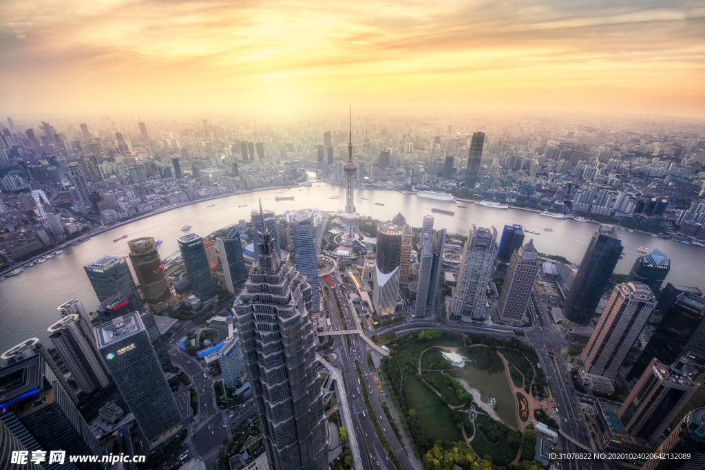 大城市建筑风景摄影