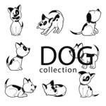 狗 DOG 动物 卡通