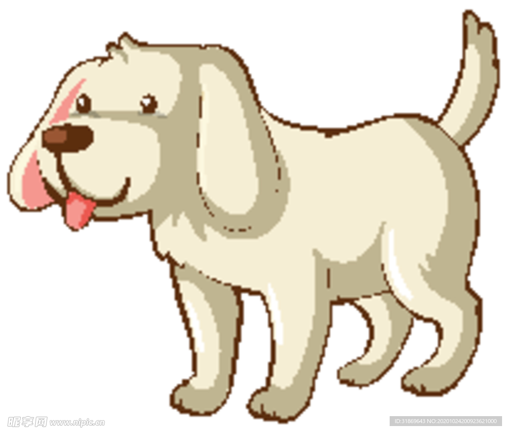 狗 DOG 动物 卡通