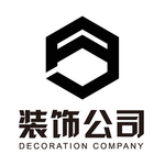 AJ字母装饰公司logo设计
