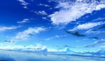 蓝色天空