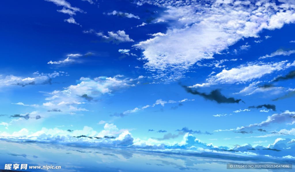 蓝色天空