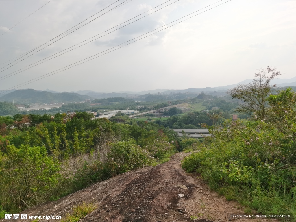 户外山地风景