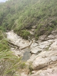 山中的溪流