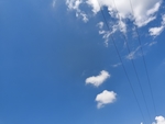 天空的白云