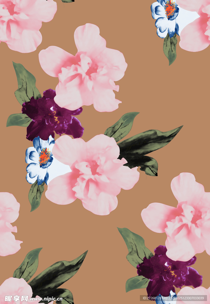 手绘花