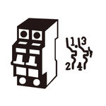 空气开关矢量图