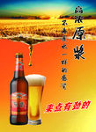 啤酒海报