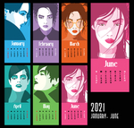 2021年日历