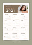 2021年日历