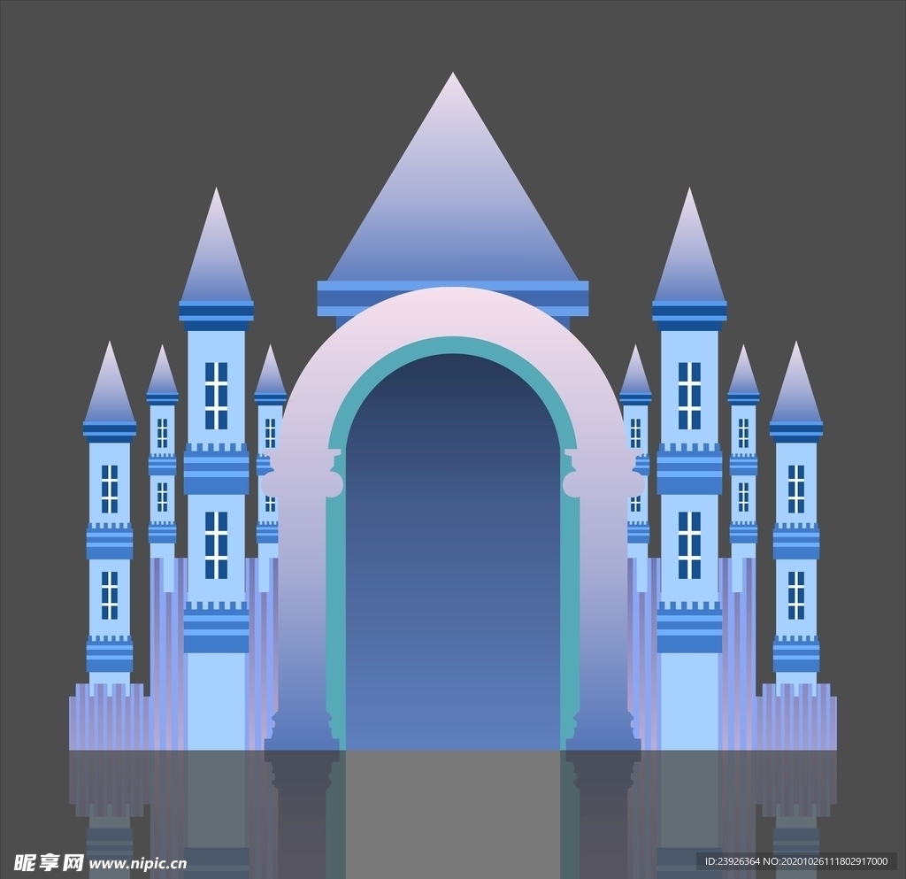 蓝色古堡