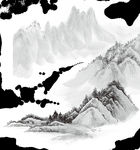 中国风山水png