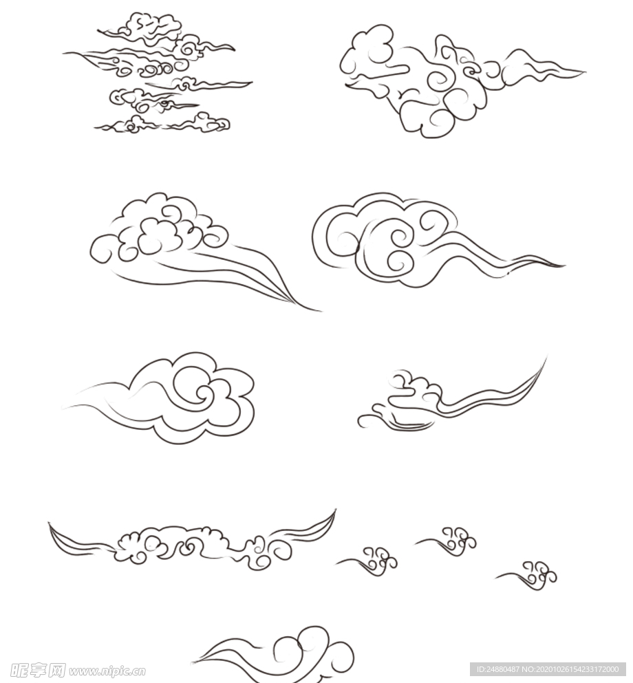 云纹矢量