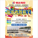 驾照彩页 驾照单页 驾照宣传