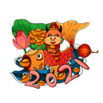 卡通牛形象