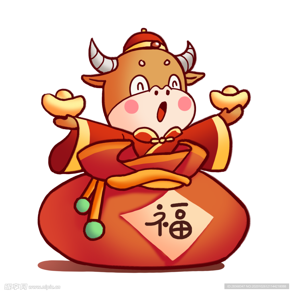 卡通牛形象