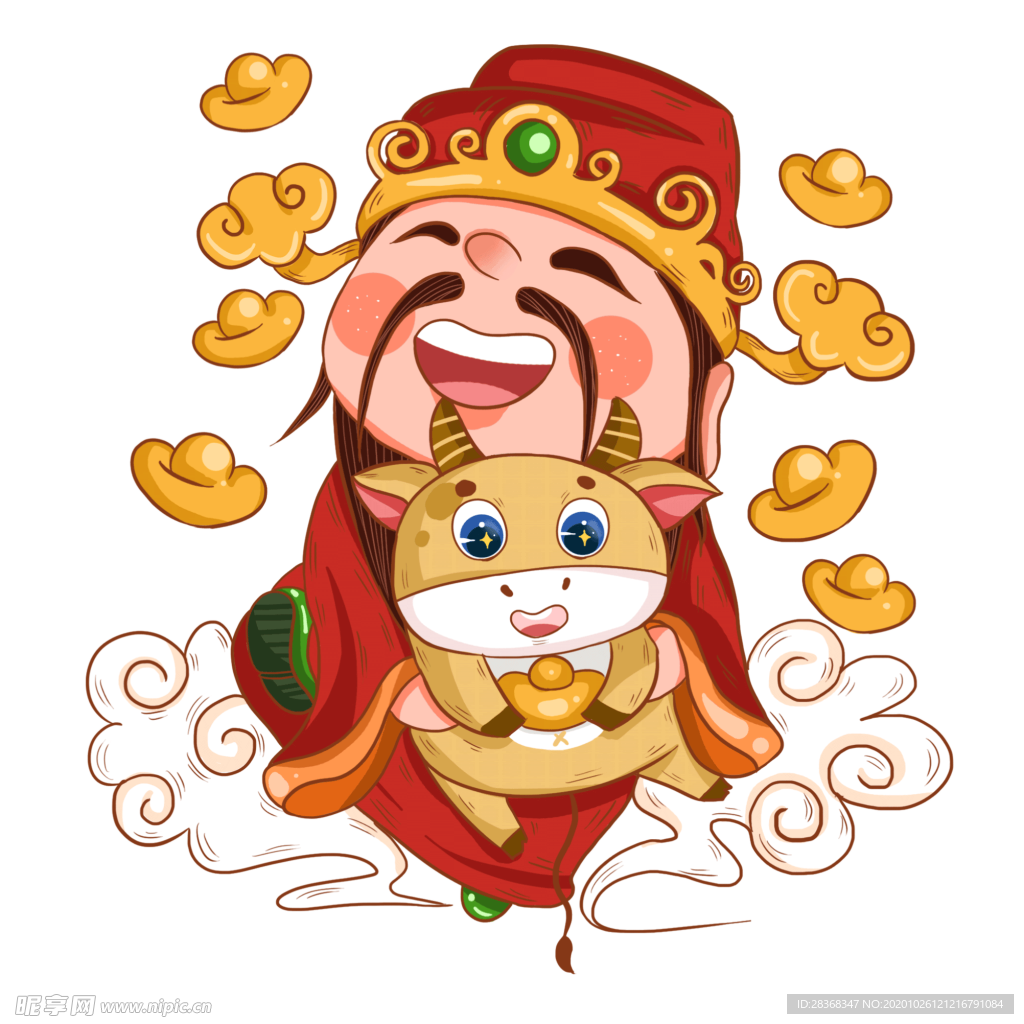 卡通牛形象