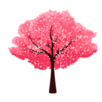 樱花装饰素材
