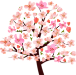 樱花装饰素材