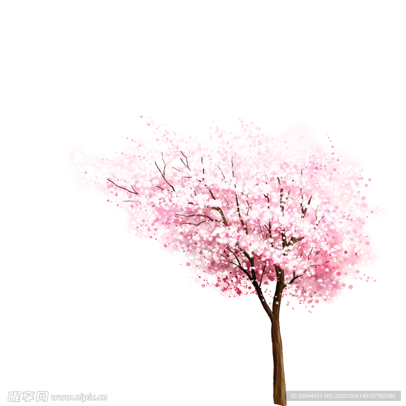 樱花装饰素材