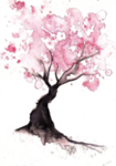 樱花装饰素材