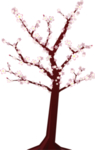 手绘桃花