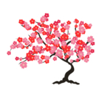 樱花装饰素材