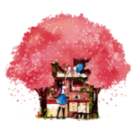 樱花装饰素材