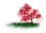 樱花装饰素材