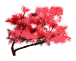 樱花装饰素材