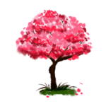 樱花装饰素材