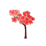 手绘樱花