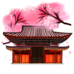 手绘樱花