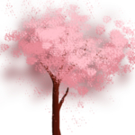 手绘樱花