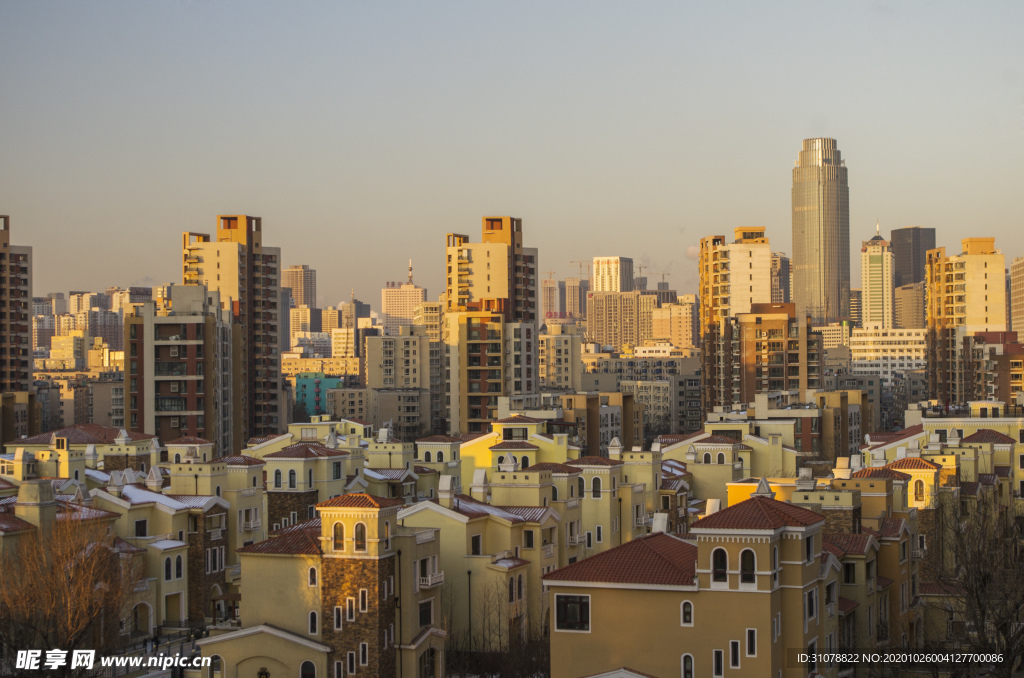 大城市建筑风景摄影