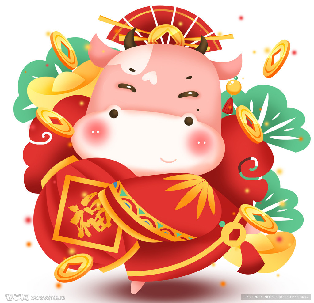 卡通牛形象