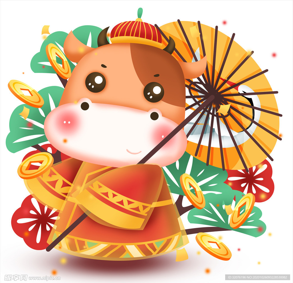 卡通牛形象