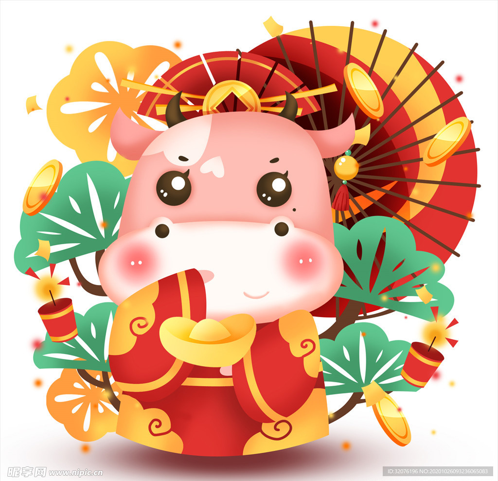 卡通牛形象
