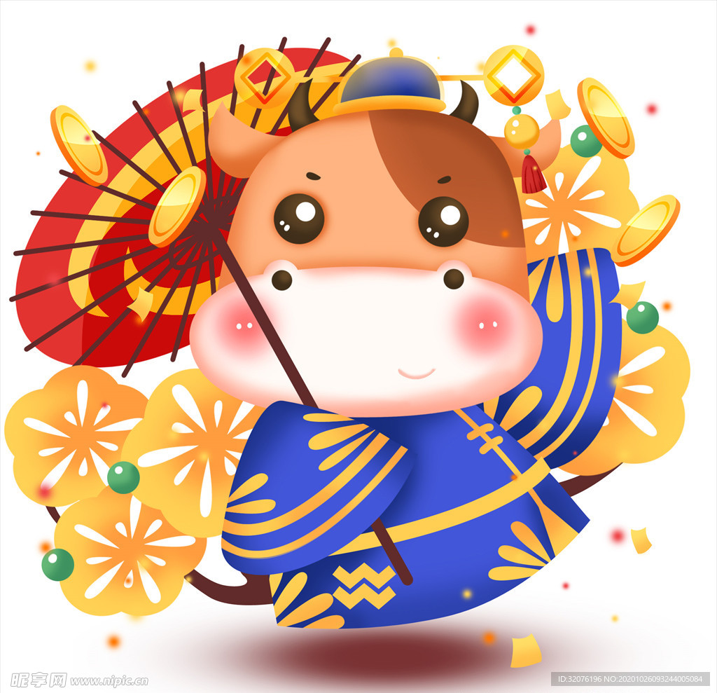 卡通牛形象