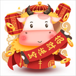 卡通牛形象