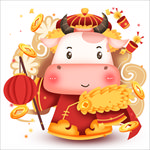 卡通牛形象