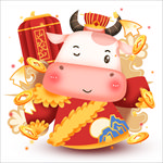 卡通牛形象