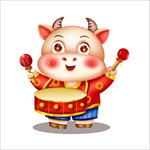 卡通牛形象